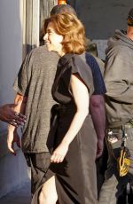FERNANDA TORRES Arrives at Jimmy Kimmel Live in Hollywood 01/16/2025