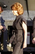 FERNANDA TORRES Arrives at Jimmy Kimmel Live in Hollywood 01/16/2025