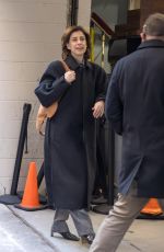 FERNANDA TORRES Out on Manhattan Island in New York City 01/14/2025