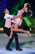 FERNE MCCANN at Dancing on Ice, Series 17, Episode 1 in Hertfordshire 01/12/2025