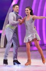 FERNE MCCANN at Dancing on Ice, Series 17, Episode 1 in Hertfordshire 01/12/2025