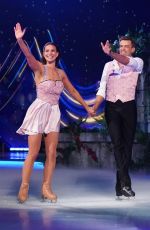 FERNE MCCANN at Dancing on Ice, Series 17, Episode 1 in Hertfordshire 01/12/2025