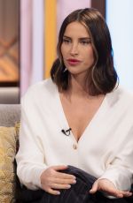 FERNE MCCANN at Lorraine TV Show in London 01/24/2025