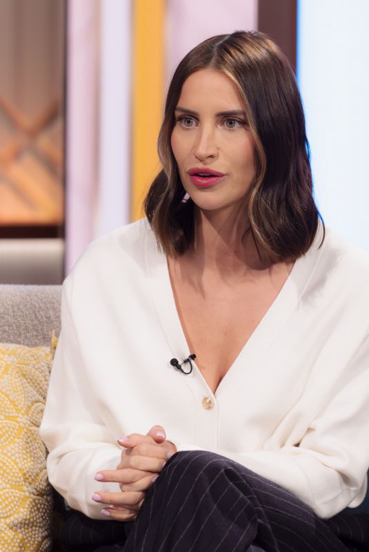 FERNE MCCANN at Lorraine TV Show in London 01/24/2025
