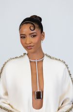 FLORA COQUEREL at PFW Stephane Rolland HC Photocall in Paris 01/28/2025