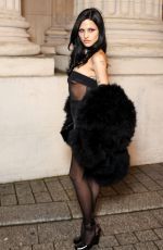 GABBRIETTE BECHTEL at Saint Laurent Show at Paris Fashion Week 01/28/2025