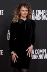 GAIA MESSERKLINGER at A Complete Unknown Premiere in Rome 01/17/2025