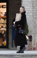 GEORGINA CHAPMAN Out Shopping in Upstate New York 01/12/2025