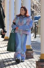 GESSICA KAYANE Out Shopping in Aspen 01/15/2025