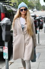 GIA SKOVA Out Shopping in Brentwood 01/19/2025