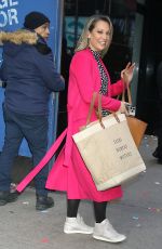 GINGER ZEE Arrives at Good Morning America TV Show in New York 01/02/2024
