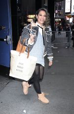 GINGER ZEE on the Set of Good Morning America 01/13/2025