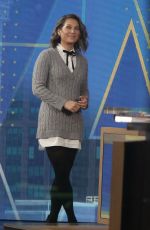 GINGER ZEE on the Set of Good Morning America 01/13/2025