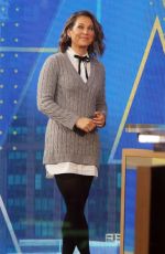 GINGER ZEE on the Set of Good Morning America 01/13/2025