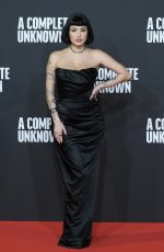 GIORGIA SOLERI at A Complete Unknown Premiere in Rome 01/17/2025