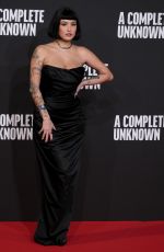 GIORGIA SOLERI at A Complete Unknown Premiere in Rome 01/17/2025