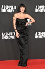 GIORGIA SOLERI at A Complete Unknown Premiere in Rome 01/17/2025