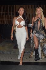 GRAQCE JACKSON Arrives at Nobu Shoreditch in London 12/31/2024