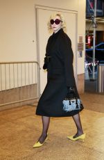 GWENDOLINE CHRISTIE Arrives at CBS Mornings in New York 01/15/2025