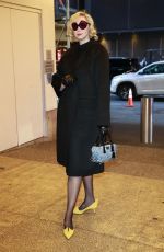 GWENDOLINE CHRISTIE Arrives at CBS Mornings in New York 01/15/2025