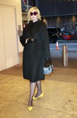 GWENDOLINE CHRISTIE Arrives at CBS Mornings in New York 01/15/2025