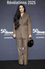 HAFSIA HERZI at Cesar Revelations 2025 Photocall in Paris 01/20/2025