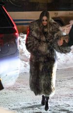 HAILEY BIEBER and KENDALL JENNER Arrives at Casa Tua in Aspen 01/18/2025