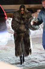 HAILEY BIEBER and KENDALL JENNER Arrives at Casa Tua in Aspen 01/18/2025