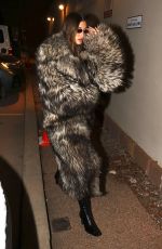 HAILEY BIEBER and KENDALL JENNER Arrives at Casa Tua in Aspen 01/18/2025