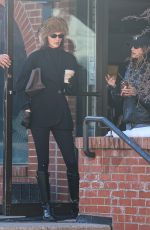 HAILEY BIEBER and KENDALL JENNER Enjoy Coffee Before Heading to a Ski Fitting in Aspen 01/15/2025