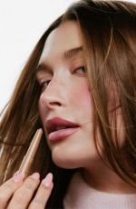 HAILEY BIEBER and TATE MCRAE for Rhode Peptide Lip Shape, January 2025