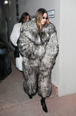 HAILEY BIEBER Arrives at Casa Tua in Aspen 01/18/2025