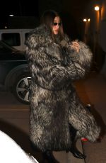HAILEY BIEBER Arrives at Casa Tua in Aspen 01/18/2025