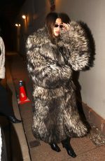 HAILEY BIEBER Arrives at Casa Tua in Aspen 01/18/2025