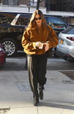 HAILEY BIEBER Out and About in New York City 01/30/2025