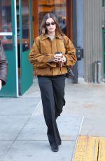 HAILEY BIEBER Out and About in New York City 01/30/2025
