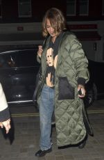 HALLE BERRY Arrives at Chiltern Firehouse in London 01/30/2025