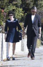 HALSEY and Avan Jogia Out for Lunch at All Time in Los Feliz 01/17/2025
