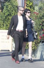 HALSEY and Avan Jogia Out for Lunch at All Time in Los Feliz 01/17/2025