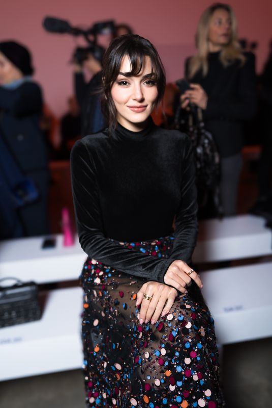 HANDE ERCE at Elie Saab Haute Couture SS25 Show at Palais de Tokyo in Paris 01/29/2025
