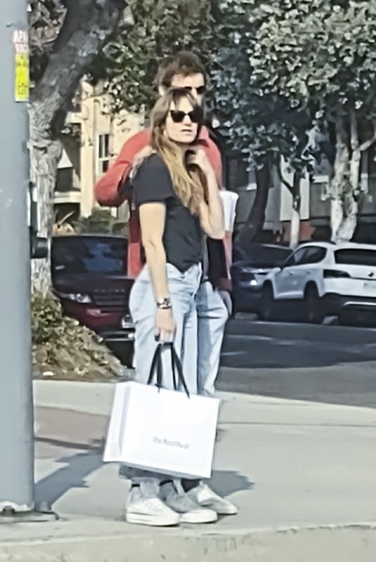 HANNAH BAGSHAWE Out Shopping in West Hollywood 01/04/2025