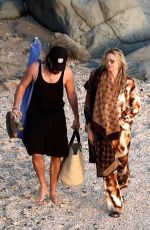 HEIDI KLUM in Bikini Enjoying Caribbean Sun with Tom Kaulitz in St Barth 01/14/2025