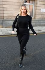 HELEN FLANAGAN Leaves Wirral Magistrates Court 01/15/2025