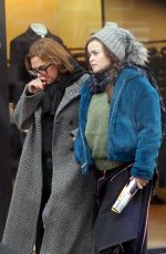 HELENA BONHAM CARTER Enjoys Ice Cream Despite Cold London Weather 01/17/2025