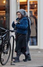 HELENA BONHAM CARTER Enjoys Ice Cream Despite Cold London Weather 01/17/2025