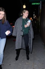 HILARY DUFF and Matthew Koma Leaves an LA Fire Benefit Concert at The Troubadour 01/22/2025