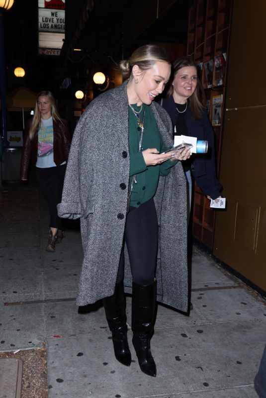 HILARY DUFF and Matthew Koma Leaves an LA Fire Benefit Concert at The Troubadour 01/22/2025