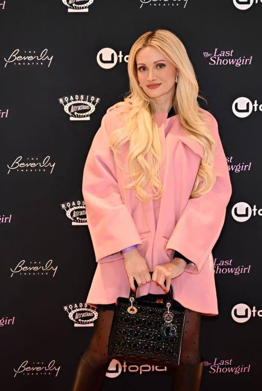 HOLLY MADISON at The Last Showgirl Screening at The Beverly Theater in Las Vegas 01/02/2025