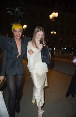 HUNTER SCHAFER Arrives at an AIDS Awareness Event in Paris 01/30/2025