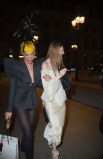 HUNTER SCHAFER Arrives at an AIDS Awareness Event in Paris 01/30/2025